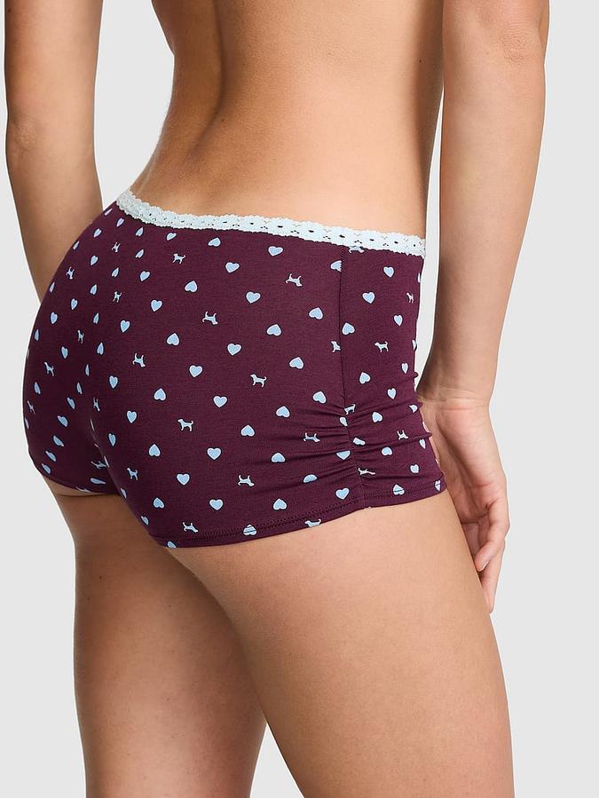 Cotton Dorm Boyshort Panty