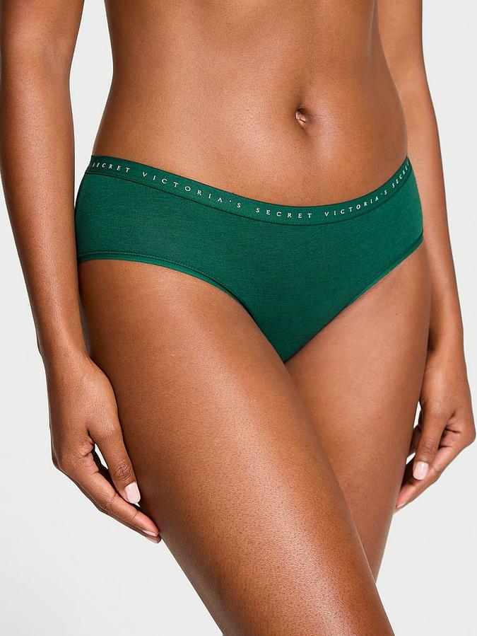 Stretch Cotton Hiphugger Panty