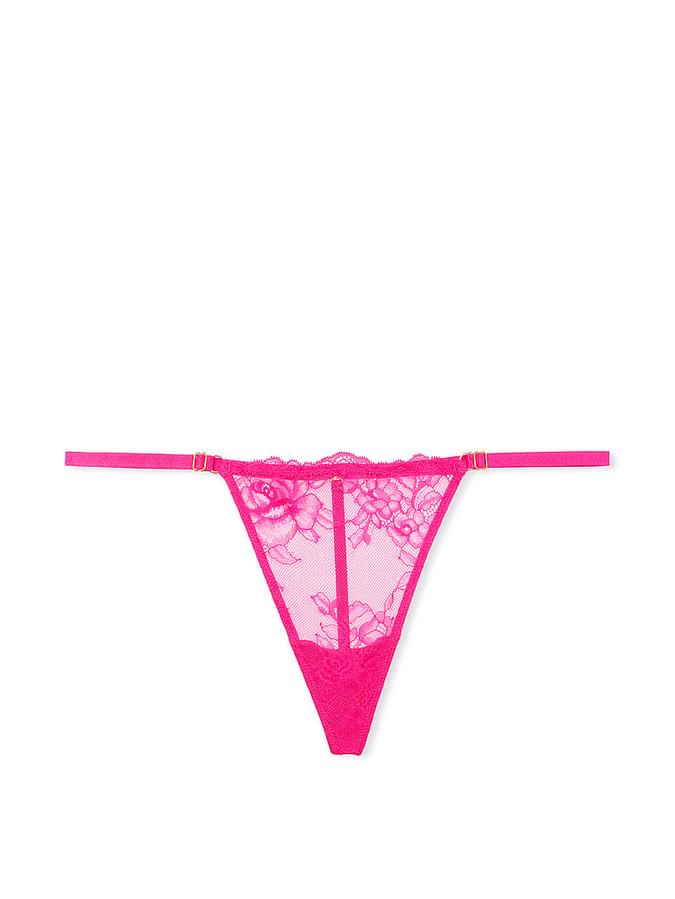 Lace Adjustable V-String Panty image number 2