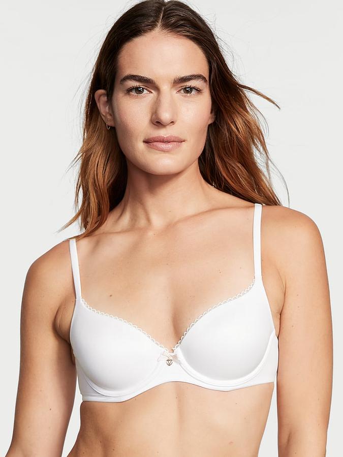 Lightly Lined Smooth Demi Bra image number 0