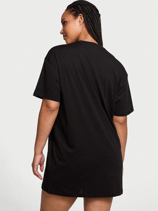 100% Cotton Oversize Sleep Tee image number 1