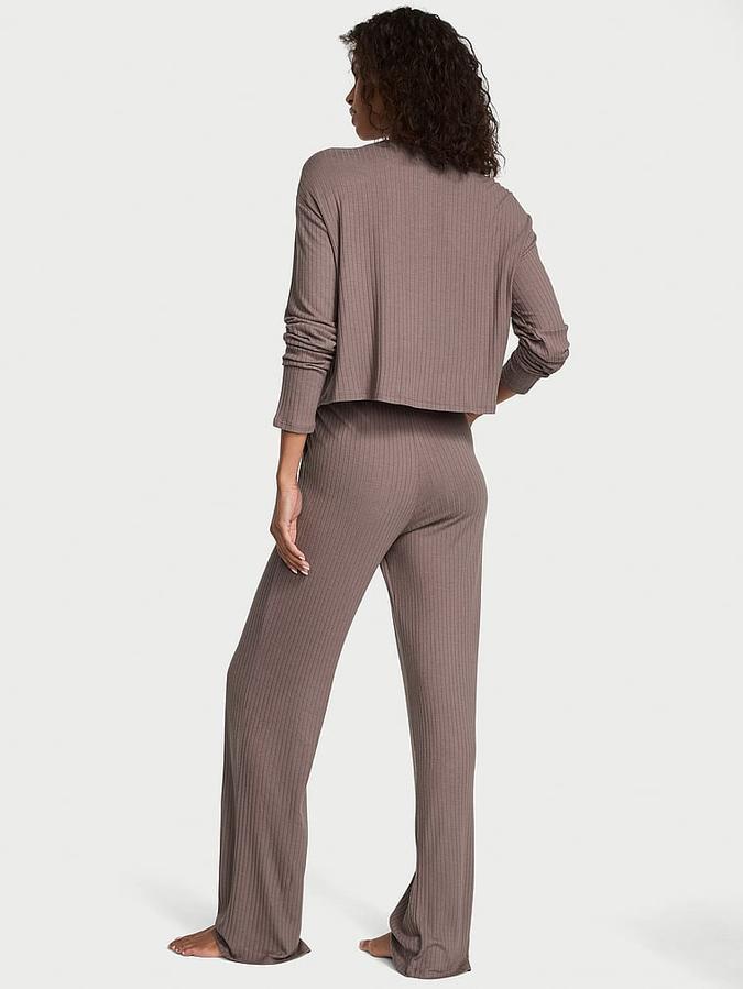 Modal Wide-Rib Long Lounge Set