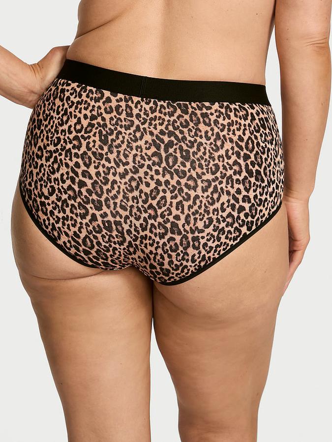 Logo Cotton Shine Patch Modern Brief Panty