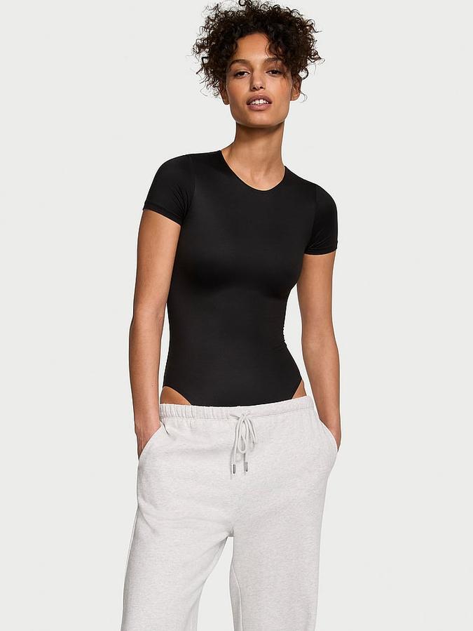 Feathersoft Essentials Short-Sleeve Bodysuit image number 3