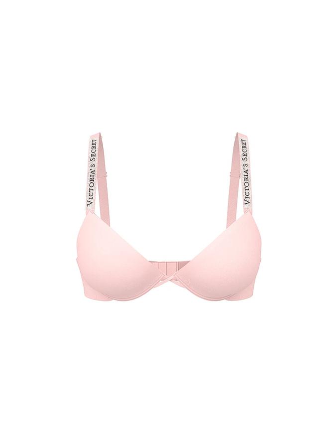 Logo Shine Strap Lightly Lined Low-Cut Demi Bra image number 2