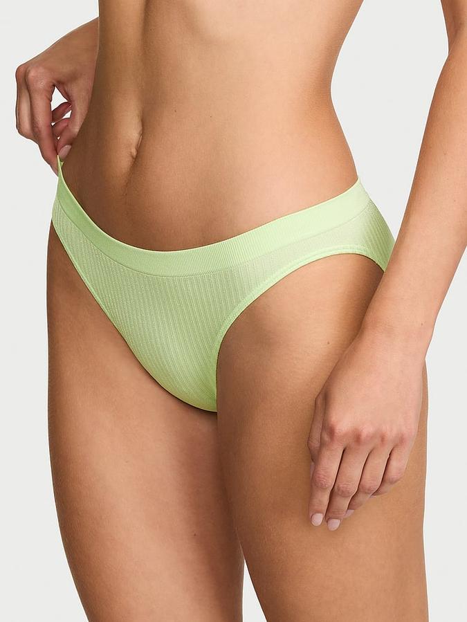 Seamless Sheer Rib Bikini Panty