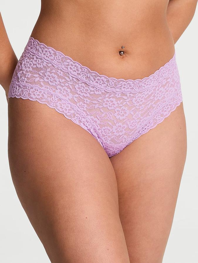 Blossom Lace Strappy-Back Cheeky Panty