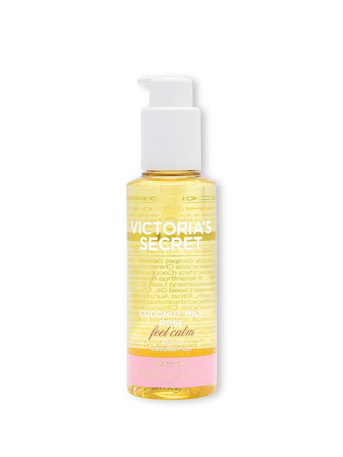Coconut Milk Rose Natural Beauty Body Oil image number 0