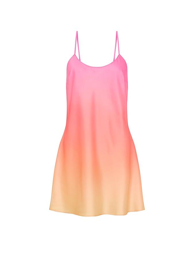 Heritage Stripe Satin Mini Slip image number 2