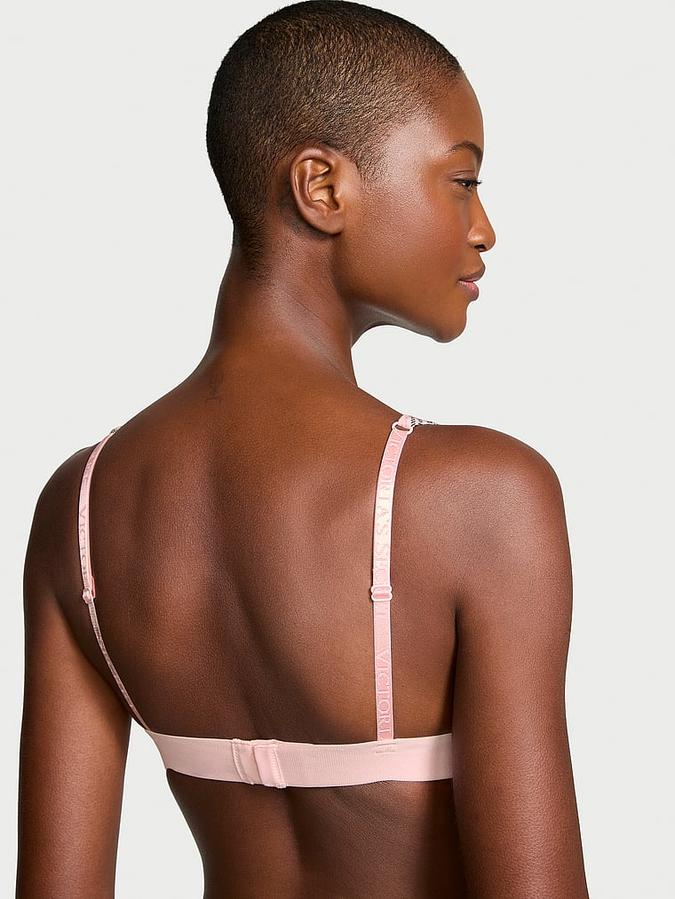 Shine Patch Wireless Plunge Bralette image number 1