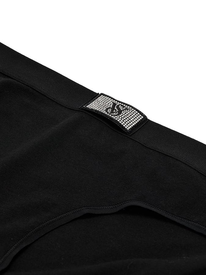 Logo Cotton Shine Patch Hiphugger Panty image number 2