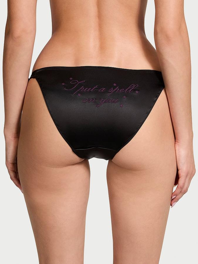 Flirty Embroidery Side-Tie Cheeky Panty image number 1