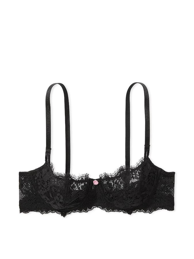 Wicked Unlined Lace Balconette Bra image number 2