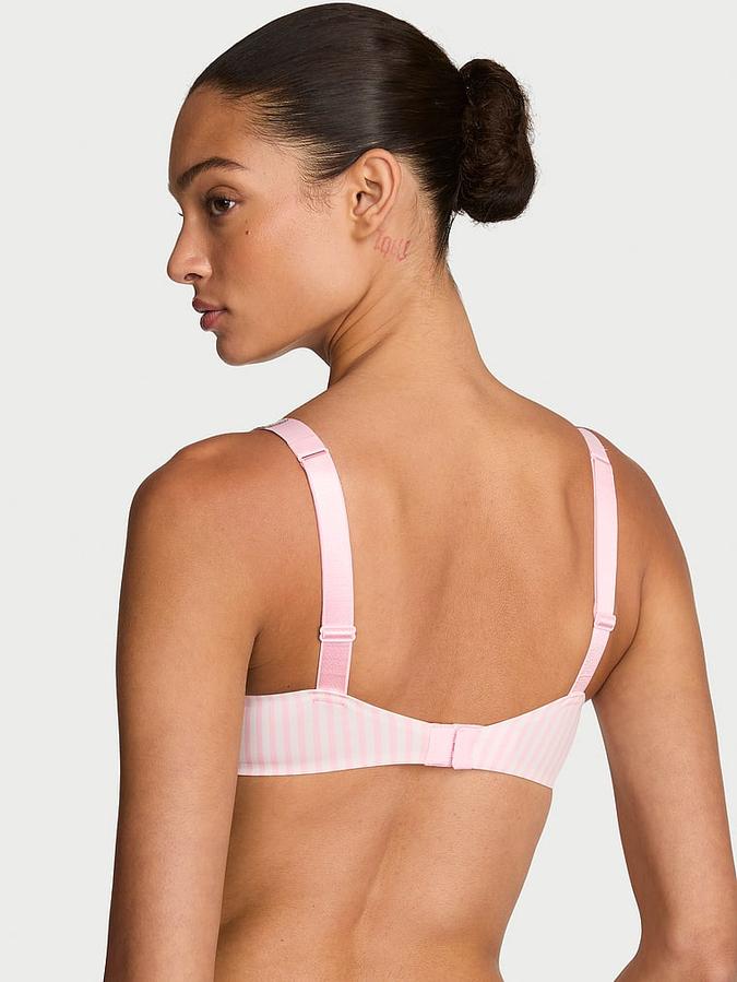 Logo Shine Strap Push-Up Bra image number 2