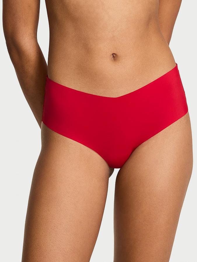 No-Show Plaid Mesh Cheeky Panty