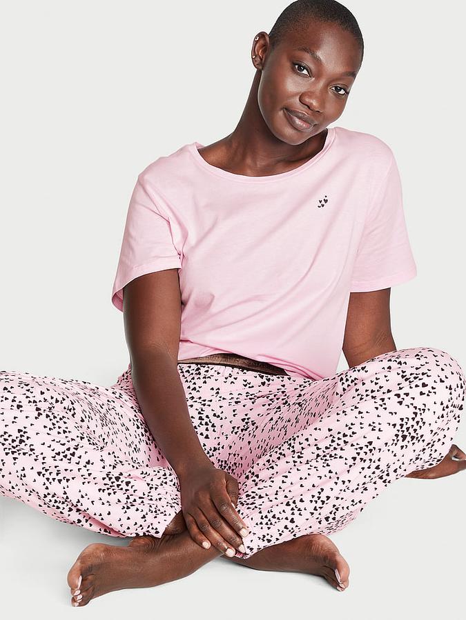 Flannel Tee-jama Set image number 0