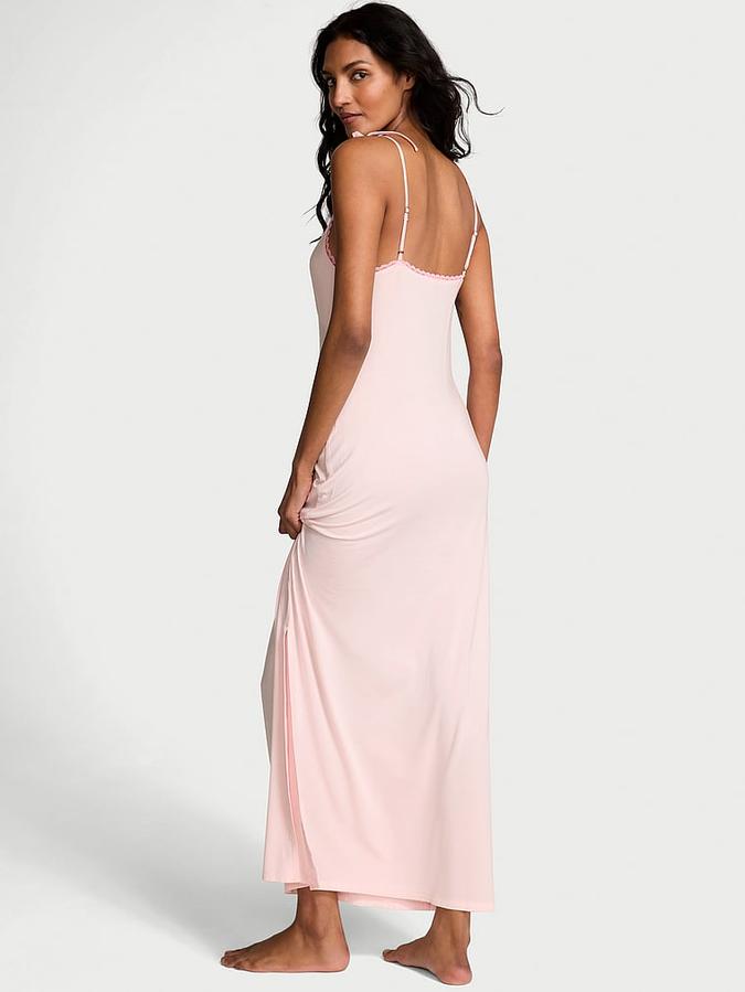 SoSoft&trade; Modal Bow Maxi Slip Dress
