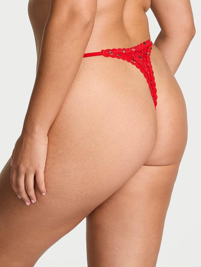 Lace String Thong Panty