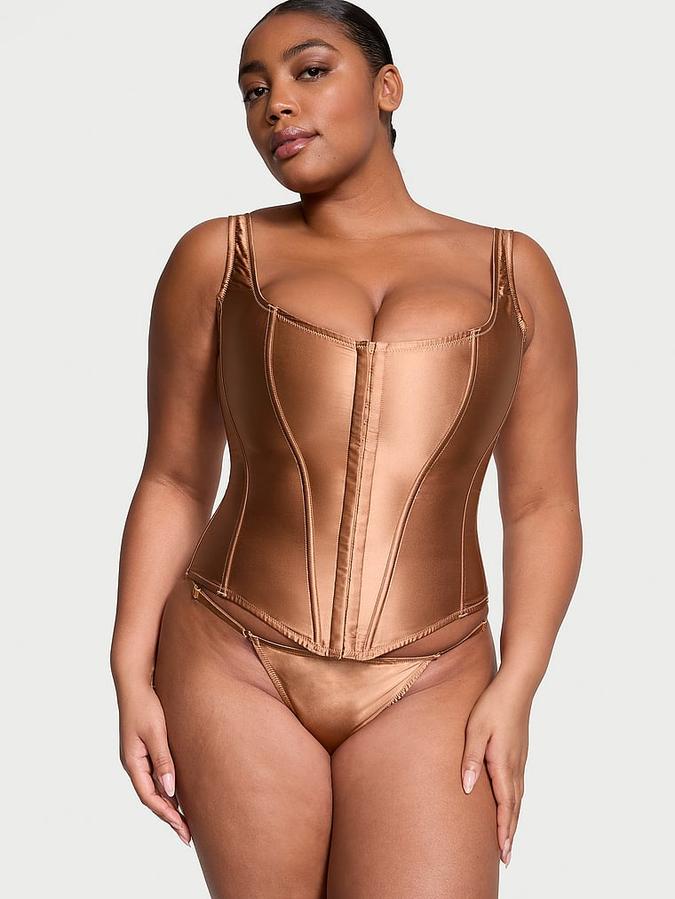 The Classic Silk Corset Set image number 0