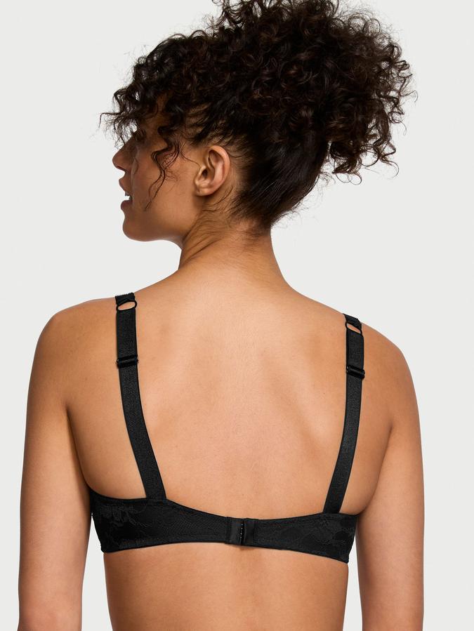 Shine Strap Lace Scoop Bralette image number 1