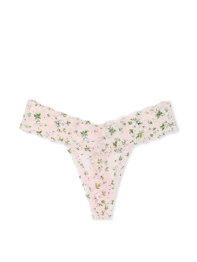 Lace Thong Panty image number 1