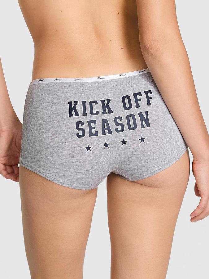 Logo Cotton Boyshort Panty