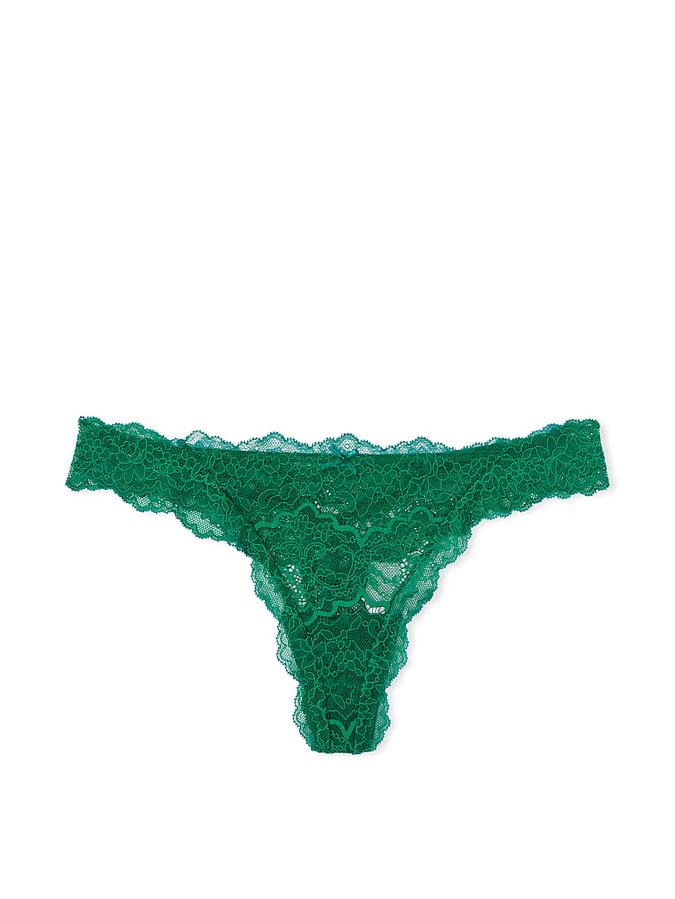 Lace Thong Panty image number 1