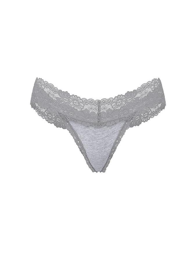 Wink Lace-Trim Thong Panty image number 2