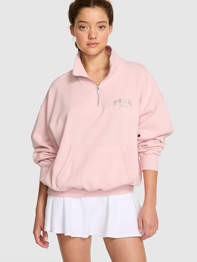 Ivy Fleece Quarter-Zip Sweatshirt image number 0