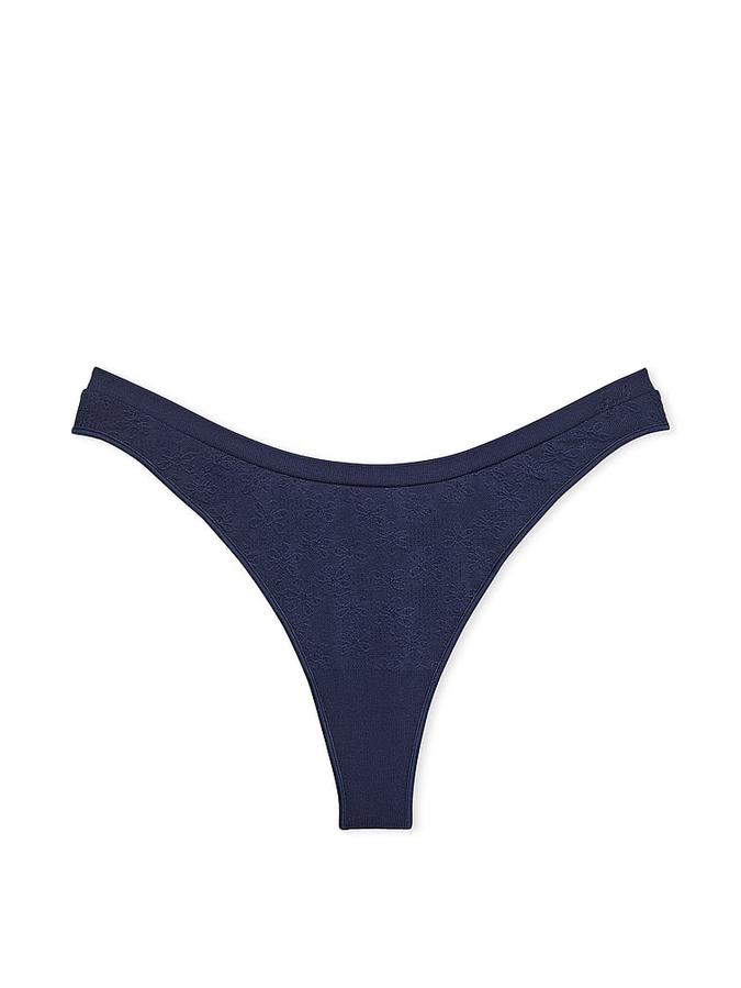 Seamless High-Leg Thong Panty image number 2