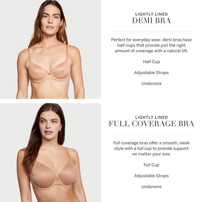 Lightly Lined Full-Coverage Bra image number 3