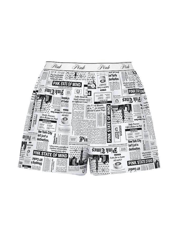 Silky Sleep Boxy Pajama Shorts image number 2