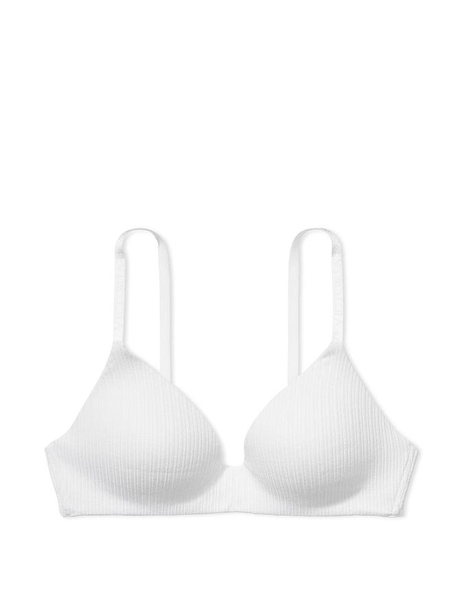 Lightly Lined Pointelle Wireless Bra image number 2