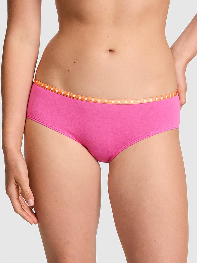 Logo Cotton Hiphugger Panty