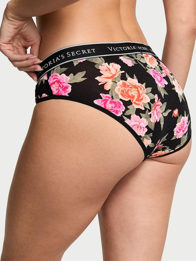 Logo Cotton Hiphugger Panty