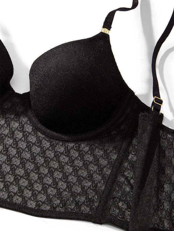 Icon by Victoria's Secret Push-Up Corset Top image number 3