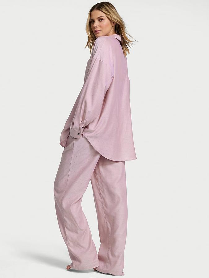 Modal-Cotton Long Pajama Set image number 1