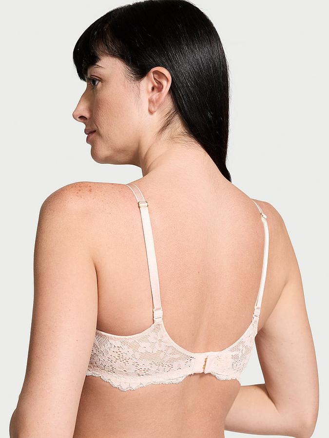 Wicked Unlined Lace Balconette Bra image number 1