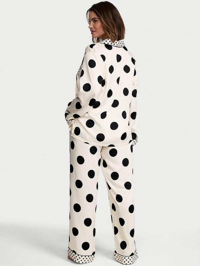 Signature Satin Long Pajama Set
