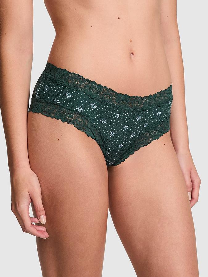 Wink Lace-Trim Cheeky Panty