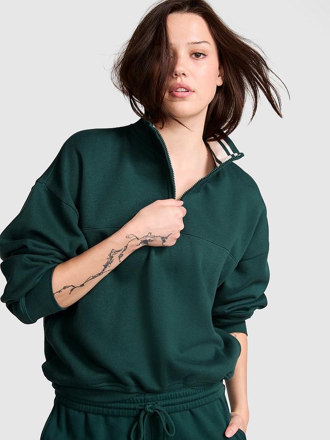 Ivy Fleece Half-Zip Sweatshirt image number 0