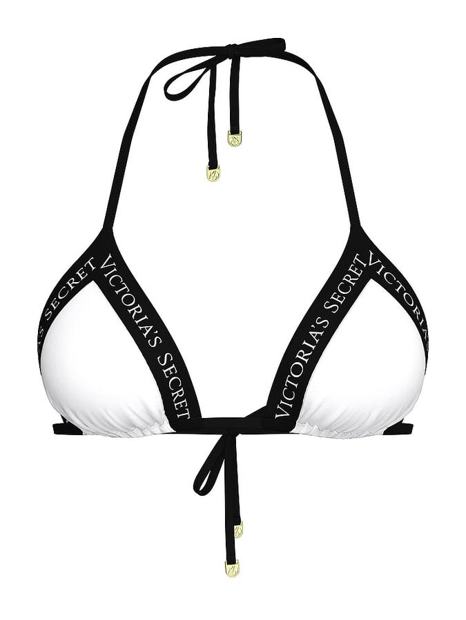 VS Iconic Logo Triangle Bikini Top image number 2