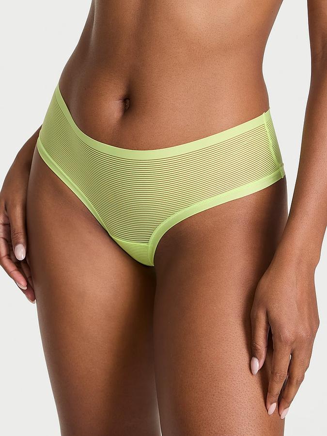 No-Show [Stripe Mesh] Cheeky Panty image number 0