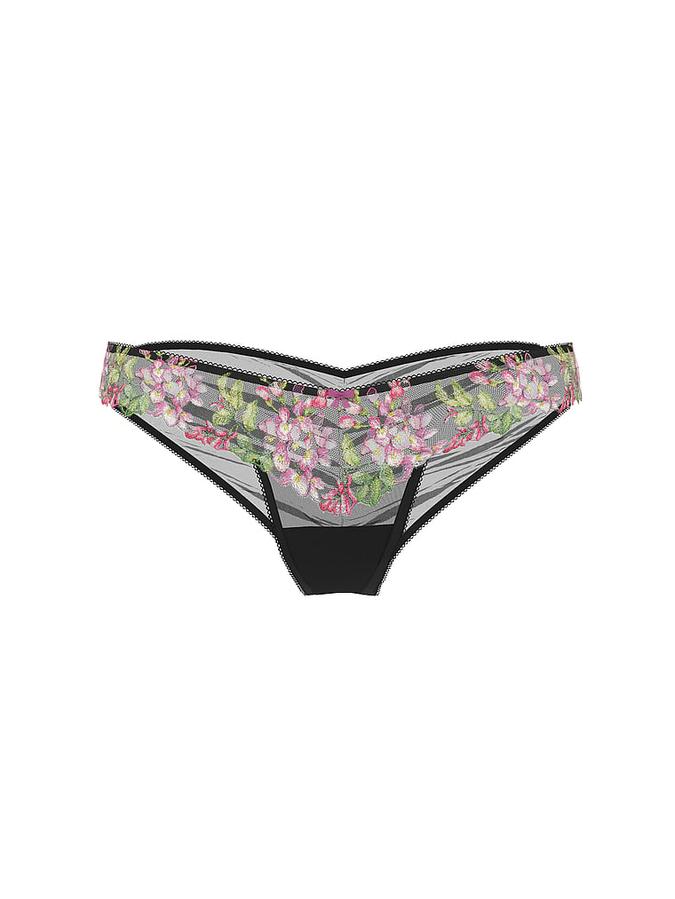 Wisteria Embroidery Brazilian Panty image number 2