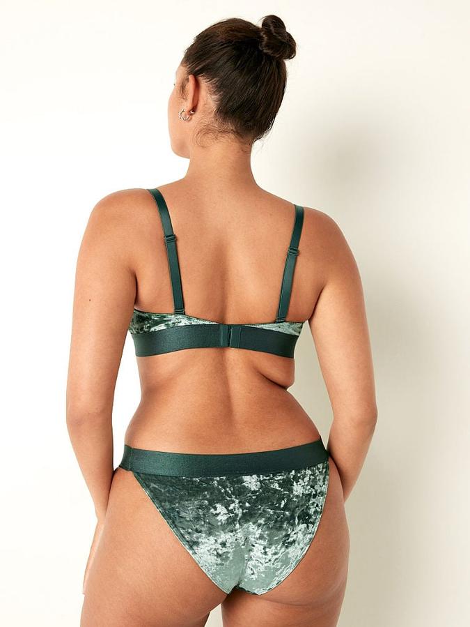 Velvet Triangle Bralette image number 1