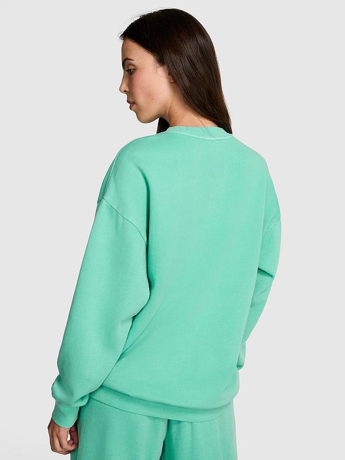 Ivy Fleece Oversized Crew Sweatshirt