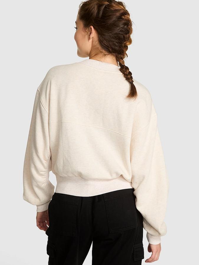 Ivy Fleece Cropped Cardigan image number 1
