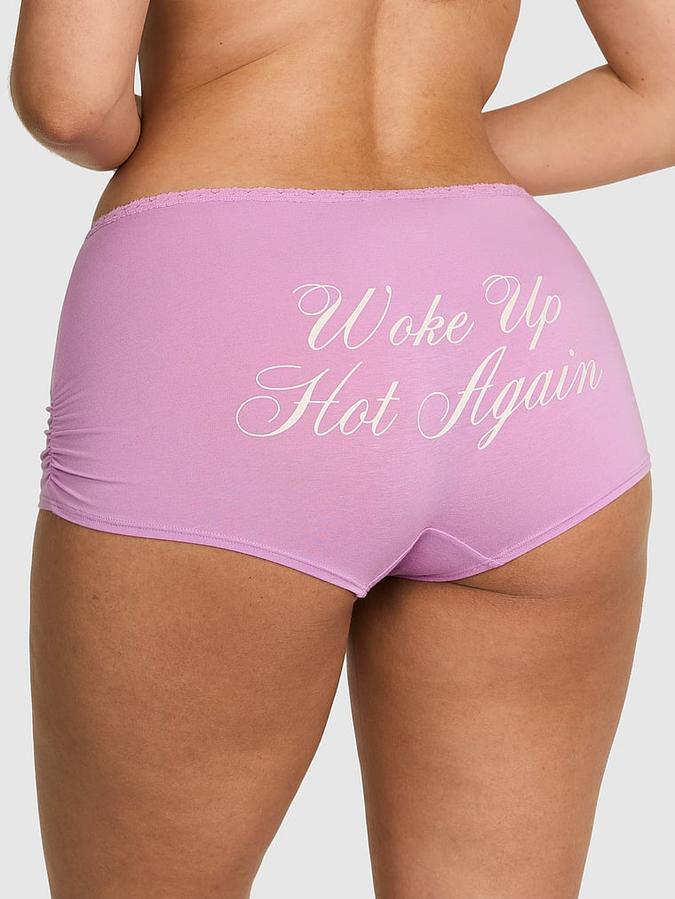 Cotton Dorm Boyshort Panty