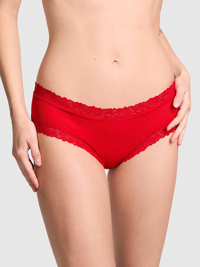 Wink Lace-Trim Cheeky Panty image number 0