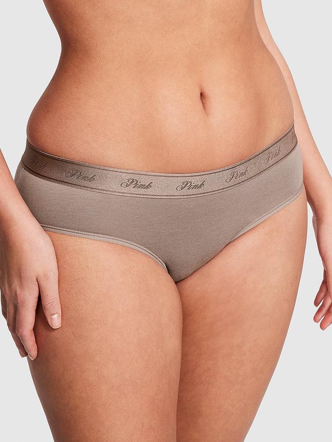 Logo Cotton Hiphugger Panty